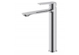 Washbasin faucet Demm Drake, standing, height 306mm, spout 180mm, korek klik-klak, chrome