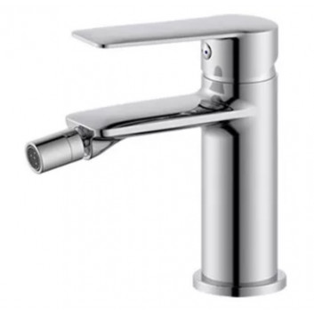 Washbasin faucet Demm Drake, standing, height 306mm, spout 180mm, korek klik-klak, chrome