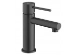 Washbasin faucet Demm Spike, standing, height 166mm, spout 116mm, korek klik-klak, black mat