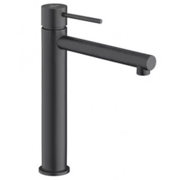 Washbasin faucet Demm Spike, standing, height 166mm, spout 116mm, without pop, chrome