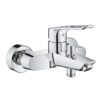 Bath tap Grohe Eurosmart wall mounted, single lever, chrome