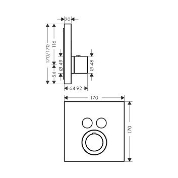 Mixeraxor Citterio m basin single lever- sanitbuy.pl