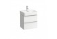 Washbasin ścienno-countertop 550 x 420 mm SaphirKeramik with tap hole white- sanitbuy.pl