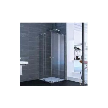 Door sliding Huppe Xtensa Pure Walk-In 1201 - 1400 mm, right, 1-piece, el. stały, transparent Anti-Plaque - Black Edition