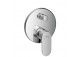 Single lever Bath tap Hansgrohe Metropol, for installation in the floor, holder single arm - brushed bronze