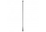 Spout ceiling Gessi Cono, 160cm, Black Metal brushed PVD