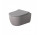 Bowl WC hanging Massi Molis Grey 54x36 cm with soft-close WC seat Slim Duro - szara