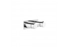 Thermostatic mixer shower Gessi Anello, concealed, 2 wyjścia wody - Copper Brushed PVD