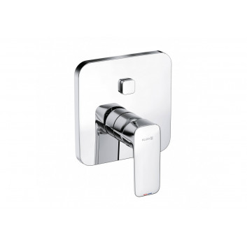 KLUDI PURE&STYLE concealed mixer bath and shower PUSH & SWITCH