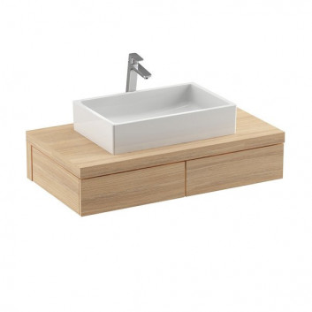 Cabinet vanity SD Ravak Formy 1000, oak