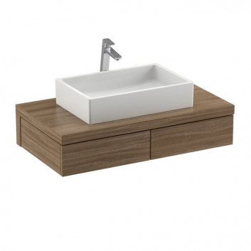 Cabinet vanity SD Ravak Formy 1000, walnut