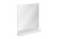 Mirror proste Ravak 10° 550, witk shelf, white