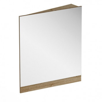 Mirror narożne Ravak 10° 550, Right-sided dark walnut