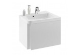 Cabinet vanity Ravak SD 10° Right ,corner, 55cm, white