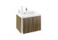 Cabinet vanity Ravak SD 10° Right ,corner, 550mm, white