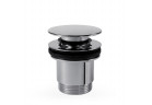 Drain umywalkowy Tres, click-clack, 63mm, 24-K - chrome