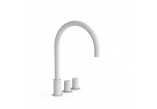 Bath tap Tres Study - Exclusive 3-hole- sanitbuy.pl