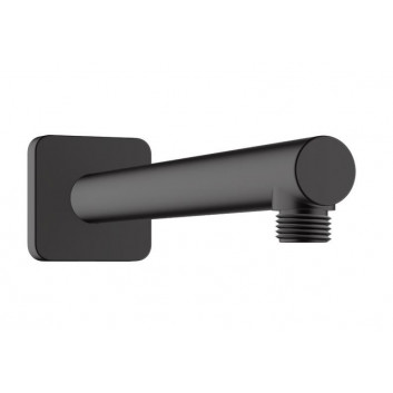Arm shower Hansgrohe, 38,9cm, wall-mounted, black mat