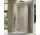 Quadrant shower enclosure Sanswiss Top-Line S, 90cm, sliding door, glass transparent, white profile