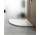 Shower tray z conglomerateu SanSwiss Livada angle 900x900mm, white