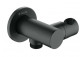 Arm deszczownicy Deante Cascada, wall mounted, 325mm, round, black