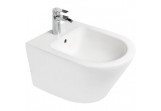 Oltens Jog wall hung bidet with coating SmartClean white 52x36 cm - white