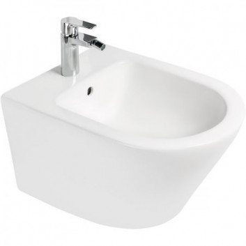 Wall-hung wc wc Oltens Jog 52x36 cm - white