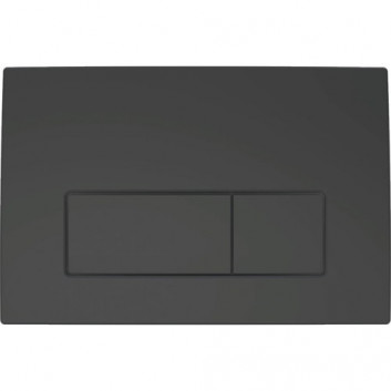 Flush button uruchamiający Geberit Delta50, spłukiwanie dwudzielne, material sztuczne, black RAL 9005