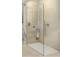 Corner shower cabin square Huppe Classics 2 Gold Edition, 90x90cm, door sliding two-piece, Anti-Plaque, profil gold