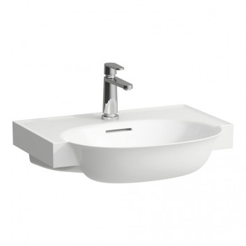 Countertop washbasin Laufen The New Classic, 55x38cm, without overflow, oval, white