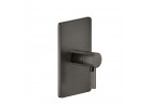Mixer shower Gessi Inciso Shower, concealed, 1 wyjście wody, component wall mounted - Matte Black