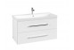 Cabinet vanity Villeroy & Boch Avento kryształowy szary, 96,7 x 52 x 44,7 cm, 2 szuflady- sanitbuy.pl