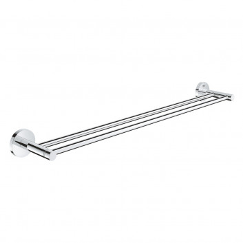 Towel rail Grohe Essentials, double - brushed warm sunset