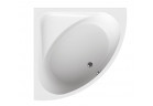 Corner bathtub Sanplast WS/Free acrylic 145x145 cm, symmetric - white