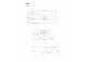 Bathtub wallmounted freestanding Corsan Mono 170 cm z wykończeniem whitem - white