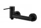 Shower set Corsan Lugo black mixer with handset shower