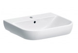 Geberit Smyle Washbasin, 60cm, z overflow, with tap hole