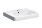 Geberit Smyle Square Washbasin kompaktowa, B45cm, H16cm, T36cm, z overflow, with tap hole