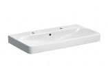 Geberit Smyle Square Washbasin, 90cm, z overflow, z dwoma holes for mixer