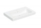 Geberit Modo Washbasin, B60cm, H15.5cm, T48.5cm, z overflow, with tap hole