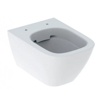 Geberit Smyle Square Hanging bowl WC, washdown model, B35cm, H33cm, T54cm, ukryte mocowania, Rimfree