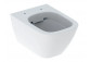 Geberit Smyle Square Hanging bowl WC, washdown model, B35cm, H33cm, T54cm, ukryte mocowania, Rimfree