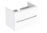 Geberit Modo Cabinet pod umywalkę, 79x55x47.9cm, with two drawers, white