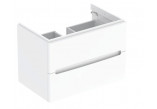 Geberit Modo Cabinet pod umywalkę, 79x55x47.9cm, with two drawers, white