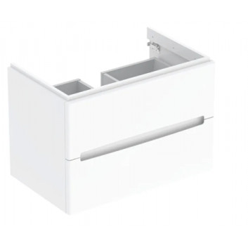 Geberit Modo Cabinet pod umywalkę kompaktową, B49cm, H55cm, T39.5cm, with two drawers, white