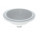 Geberit Variform Under-countertop washbasin, round, 33cm, without overflow, without tap hole