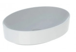 Geberit Variform Countertop washbasin, round, D45cm, H15.8cm, without overflow, with tap hole