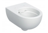 Geberit Selnova Hanging bowl WC, washdown model, 36x53cm, ukryte mocowania, Rimfree