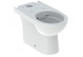 Geberit Selnova Standing bowl WC do spłuczki nasadzanej, washdown model, B35.5cm, H40cm, T66cm, częściowo ukryte mocowania, drain uniwersalny, Rimfree