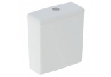 Geberit Selnova Square Cistern nasadzana, B36.5cm, H39.5cm, T16.5cm, spłukiwanie dwudzielne, przyłącze wody z boku, obracana, do WC Rimfree